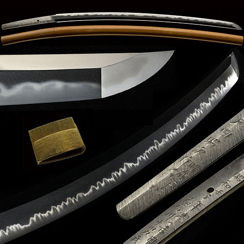 太刀 天田昭次作之 昭和壬子年寒入吉日 綾杉肌に華やかな丁子乱傑作刀 二尺四寸九寸