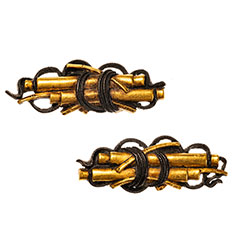 古後藤 犬括り図目貫