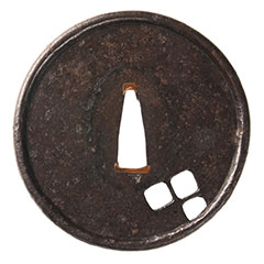 古甲冑師 角枝透鍔